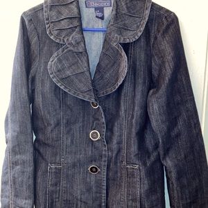 Baccini Dark Blue Jean Jacket